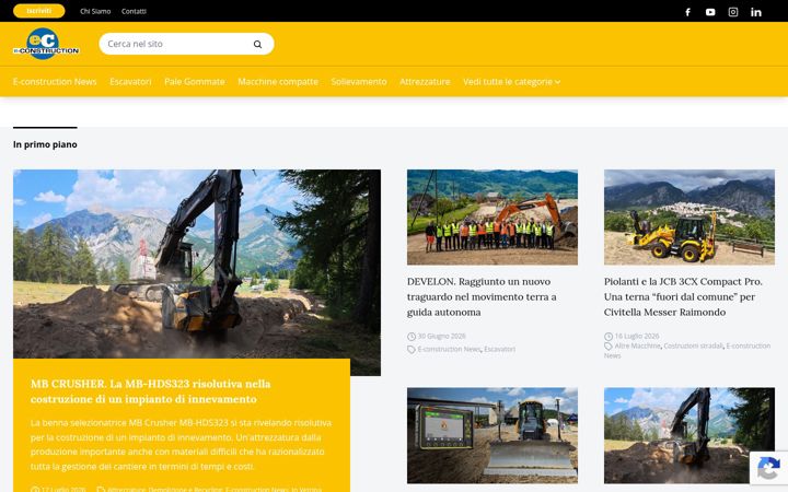 Screenshot ta' e-construction.org