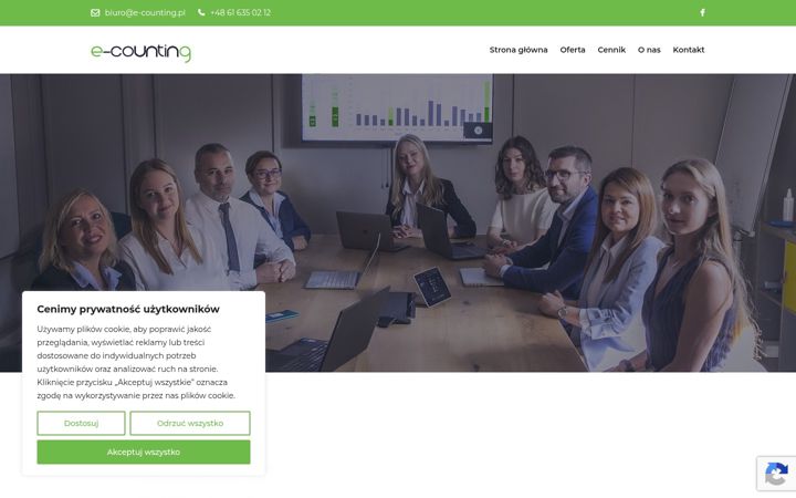 Posnetek zaslona e-counting.pl