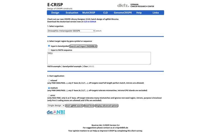 Screenshot ta' e-crisp.org