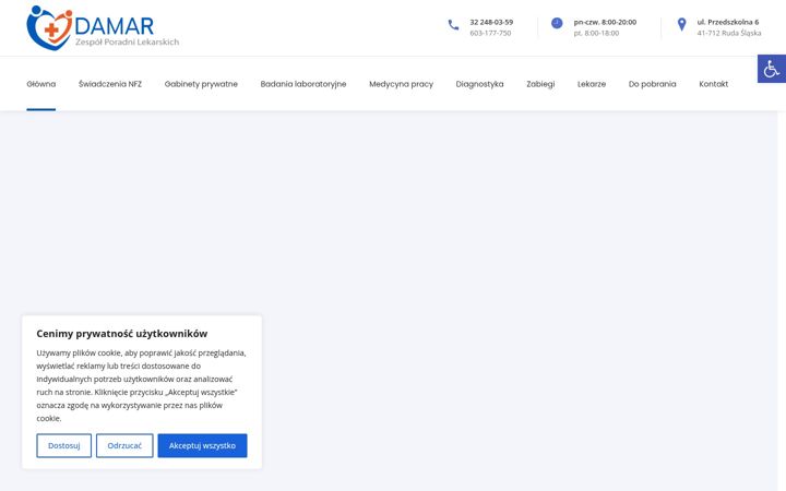 Posnetek zaslona e-damar.pl