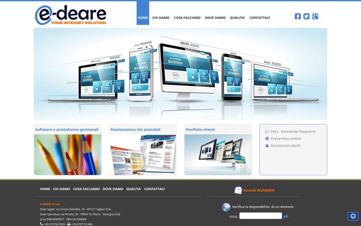Screenshot of e-deare.com