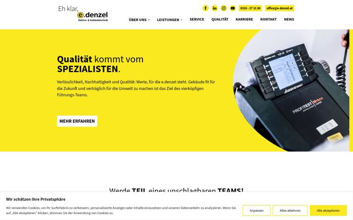 Snímek obrazovky e-denzel.at