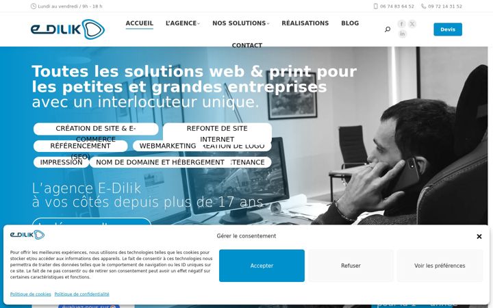 Screenshot of e-dilik.com
