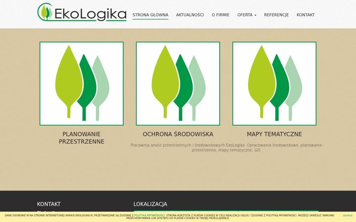 Screenshot van e-ekologika.pl