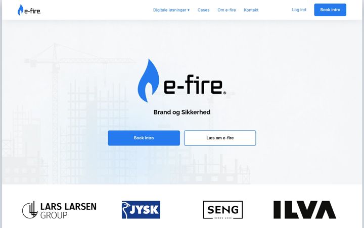 Ekraanipilt saidist e-fire.dk