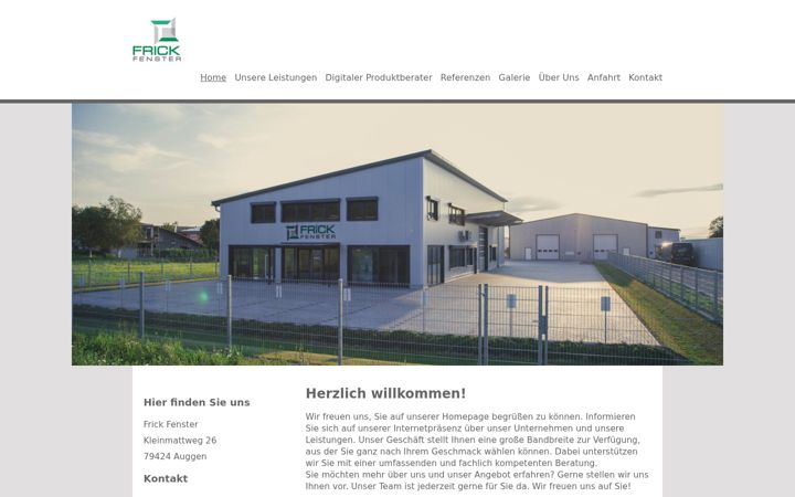 Screenshot of e-frick.de