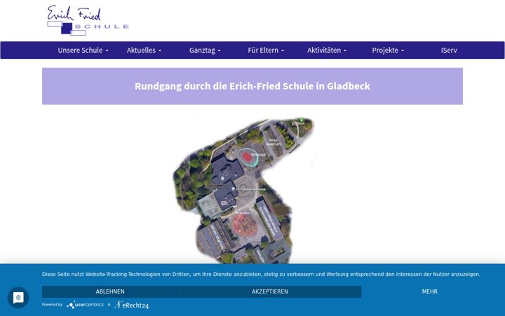 Screenshot of e-fried-schule.de