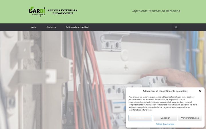 Screenshot of e-garbi.com