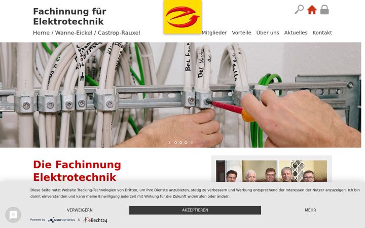 Snimka zaslona za e-handwerk-hwc.de
