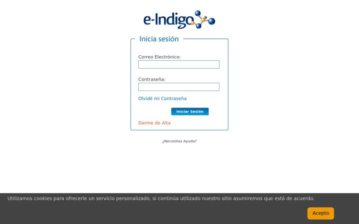 Screenshot of e-indigo.com