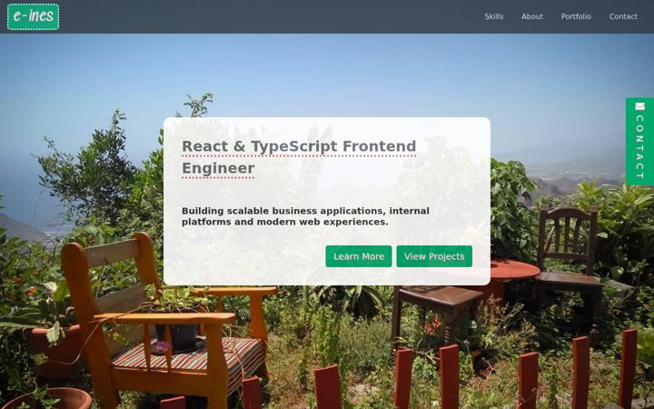 Screenshot of e-ines.com