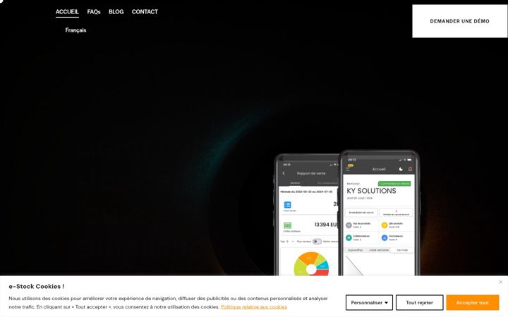 Screenshot of e-inventaire.com
