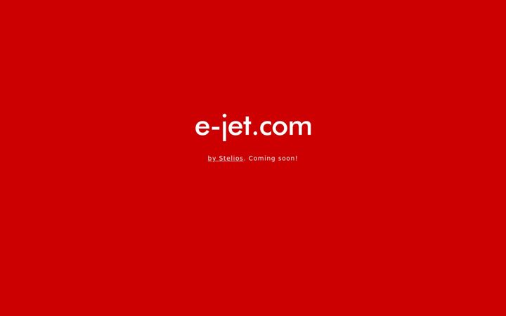Screenshot of e-jet.com