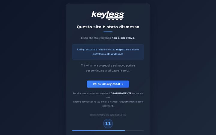 Screenshot of e-keyless.com