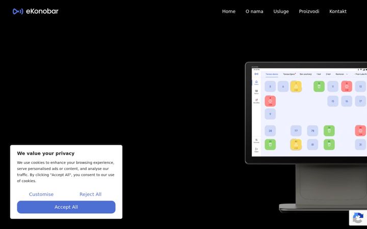 Screenshot of e-konobar.com