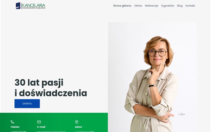 Screenshot ta' e-kozlowska.pl