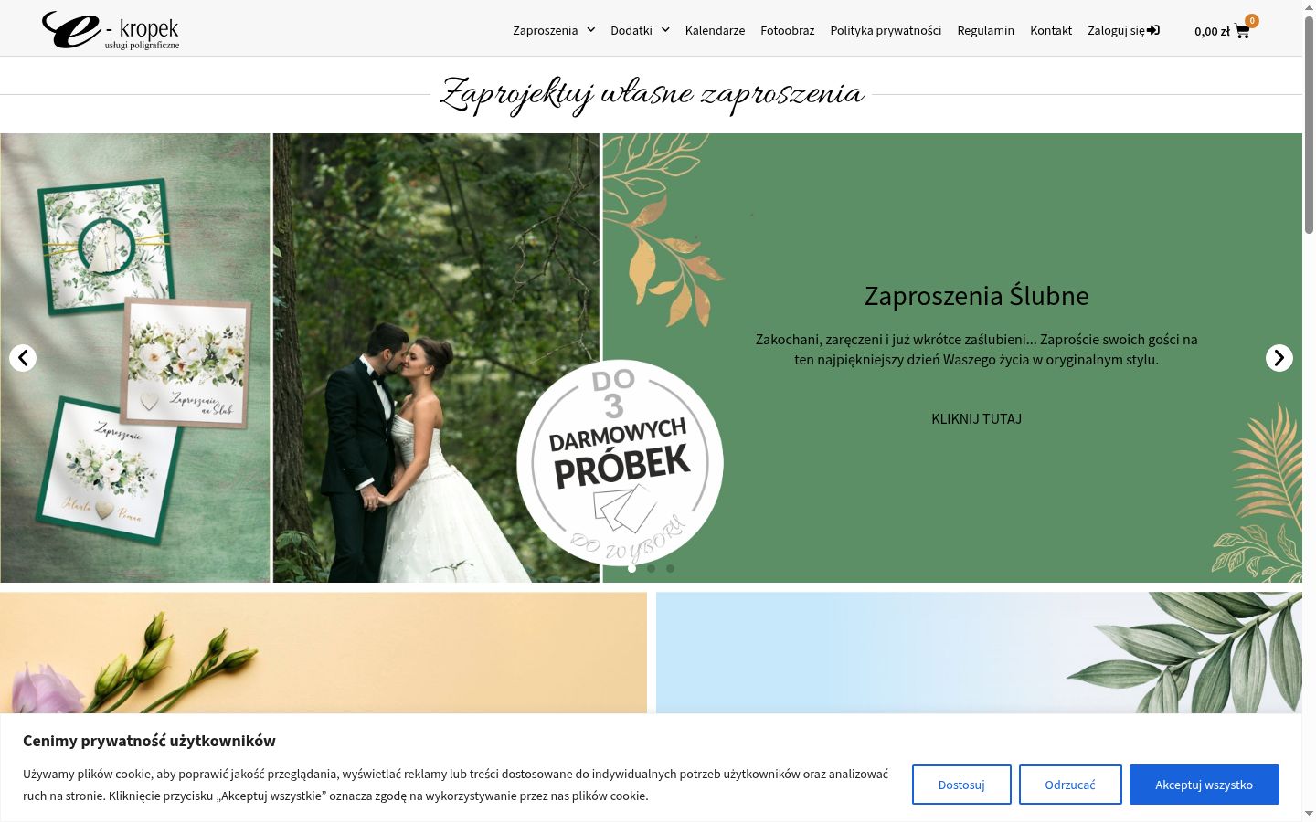 Screenshot tal-banner tal-kunsens muri qabel kwalunkwe interazzjoni