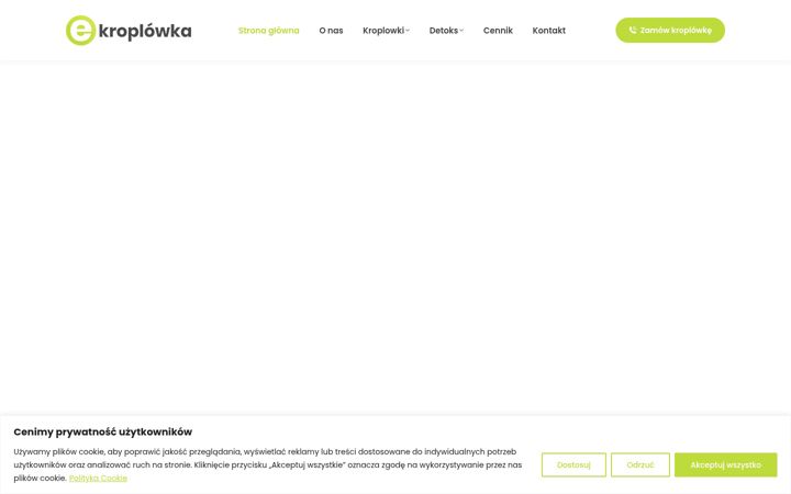 Snímek obrazovky e-kroplowka.pl