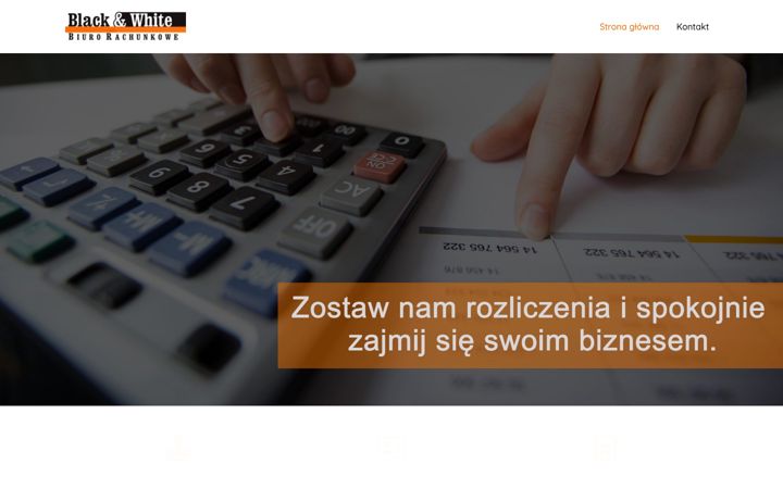 Snímek obrazovky e-ksiegowa.com.pl