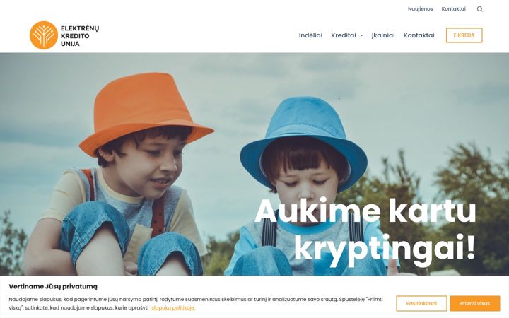 Snímek obrazovky e-ku.lt