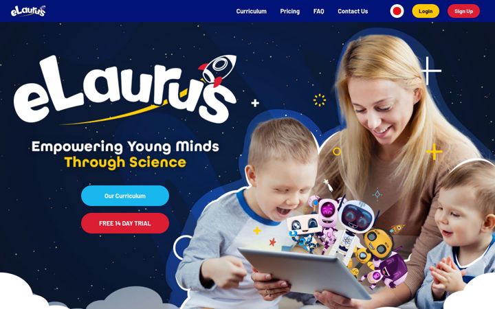 Screenshot of e-laurus.com