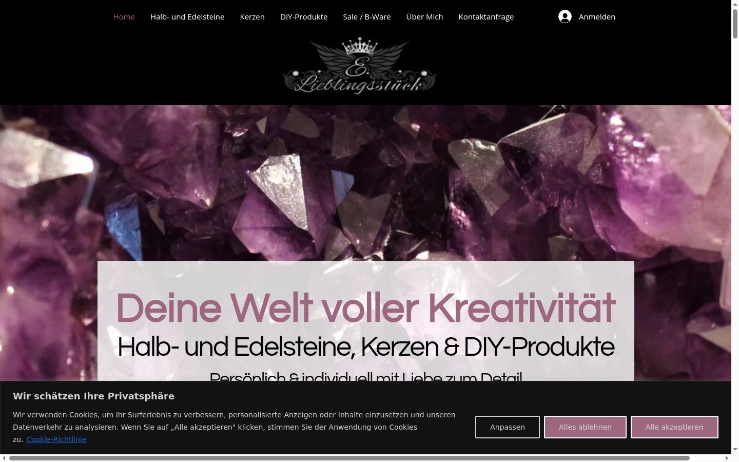Screenshot tal-banner tal-kunsens muri qabel kwalunkwe interazzjoni