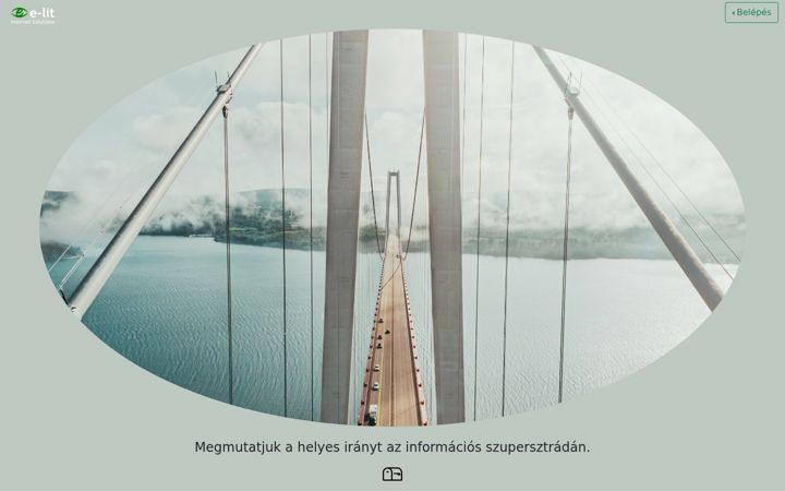 Skärmbild av e-lit.hu