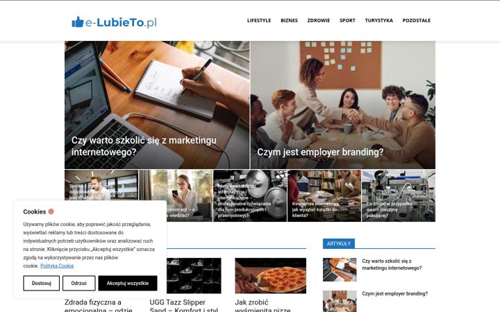 Screenshot ta' e-lubieto.pl