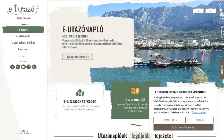 Ekraanipilt saidist e-lutazo.hu