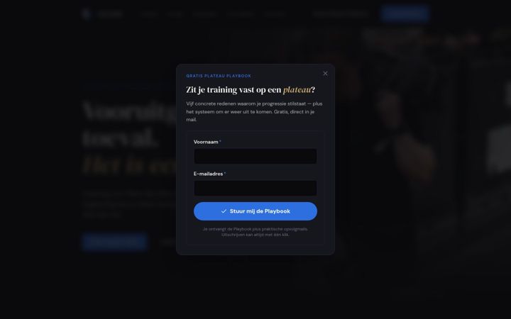 Screenshot di e-major.nl