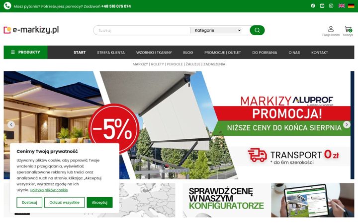 Screenshot ta' e-markizy.pl