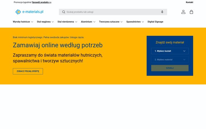 Screenshot ta' e-materials.pl