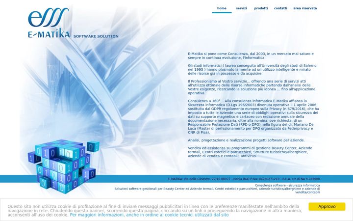 Screenshot of e-matika.com