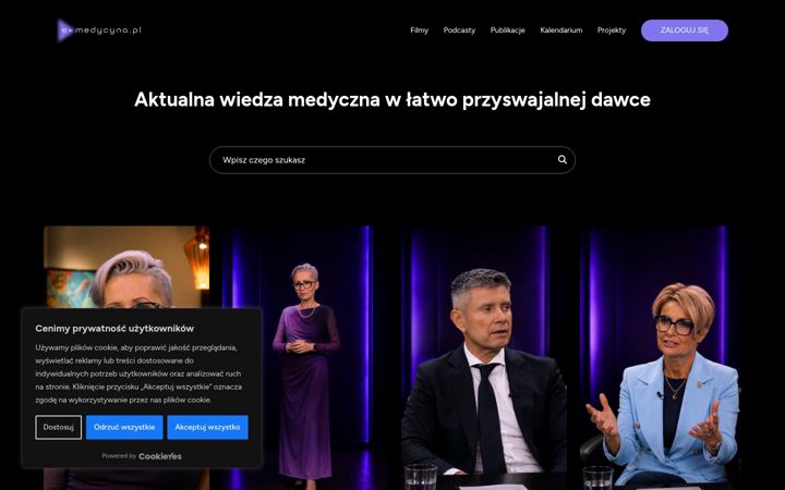 Screenshot ta' e-medycyna.pl