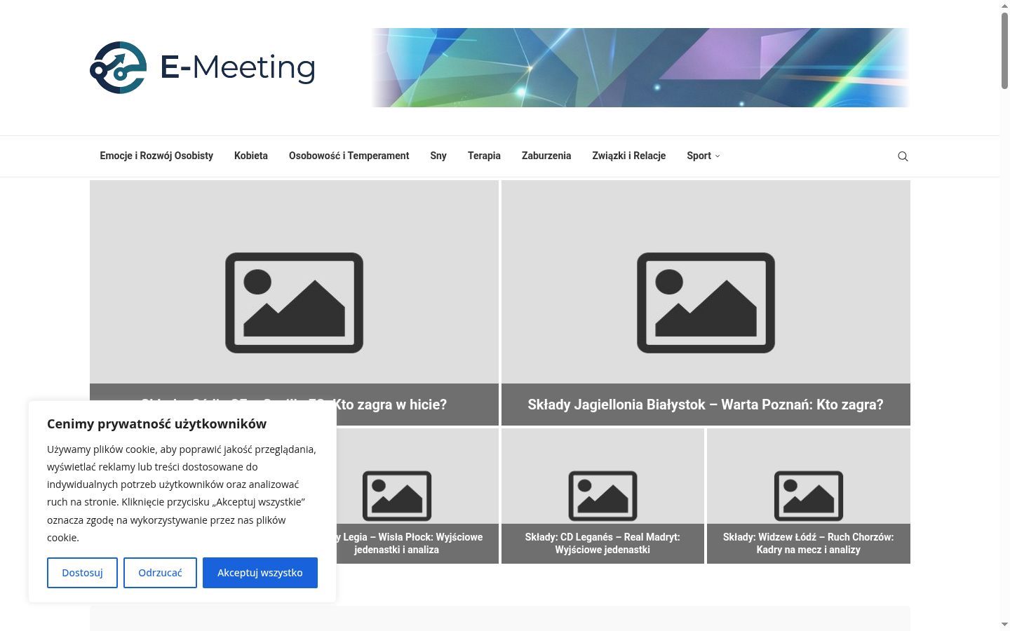 Screenshot des Einwilligungsbanners vor jeglicher Interaktion