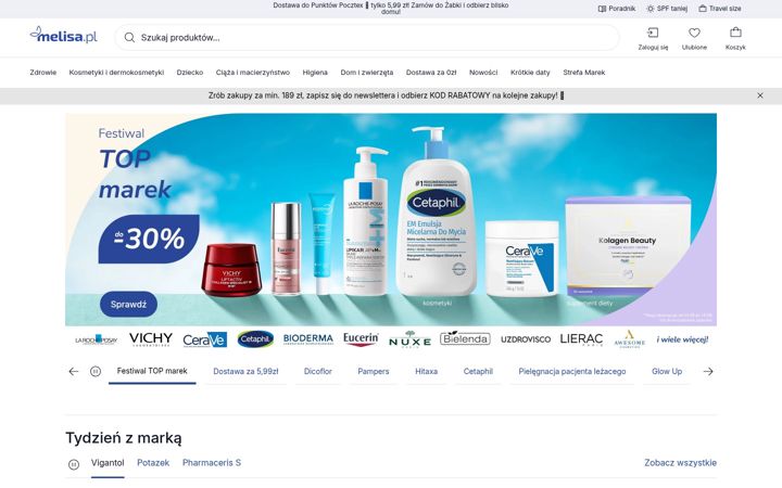 Screenshot ta' e-melissa.pl