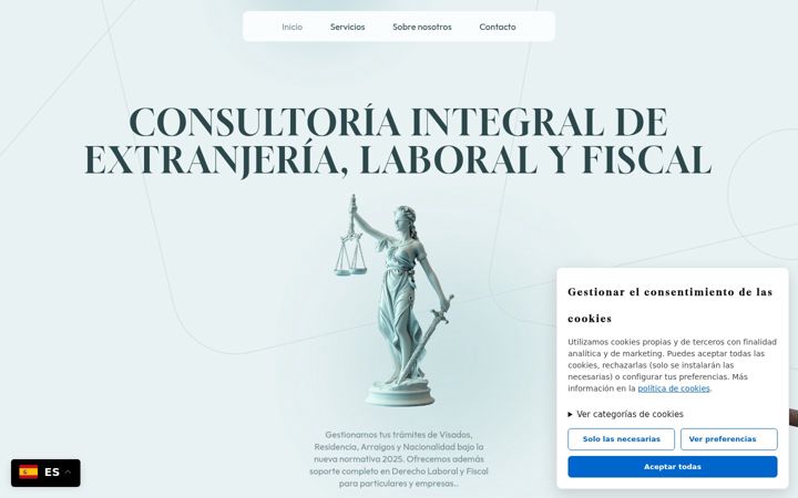 Screenshot of e-migrare.com