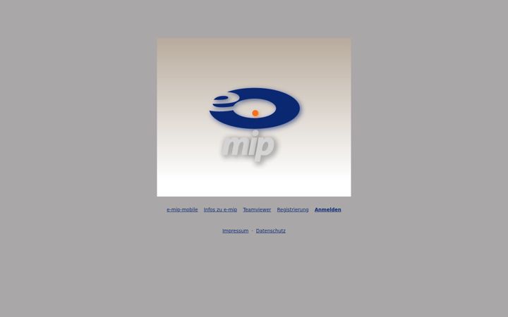Screenshot of e-mip.de