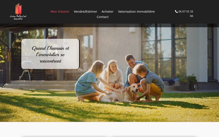 Screenshot of e-mobiliere.com