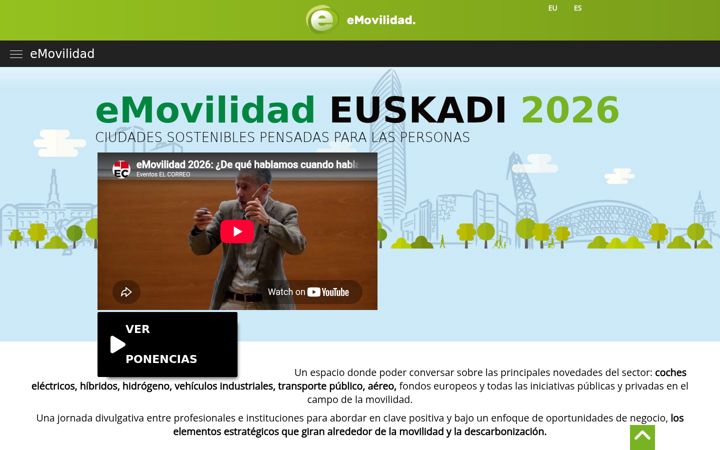 Screenshot of e-movilidad.com