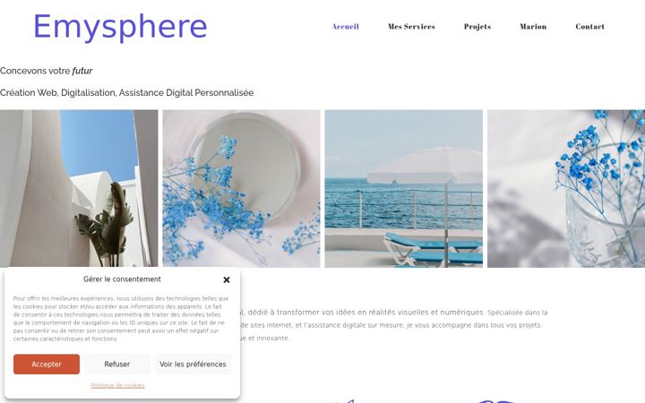 Zrzut ekranu e-mysphere.fr