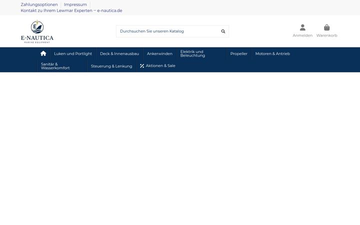 Screenshot του e-nautica.de