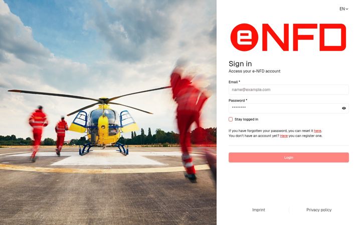Screenshot του e-nfd-login.de