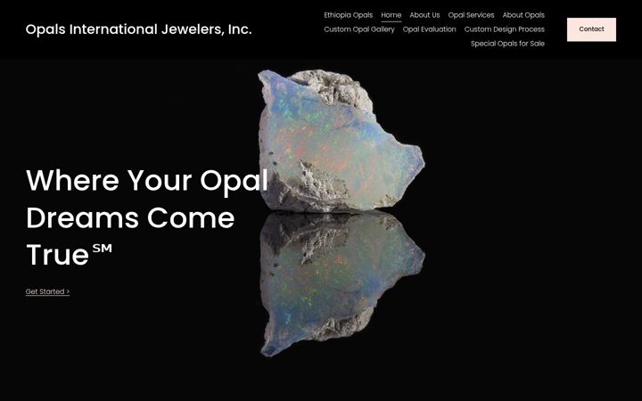 Screenshot of e-opals.com
