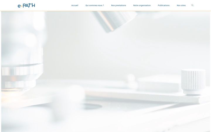 Screenshot of e-path.fr
