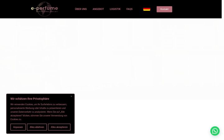 Screenshot ta' e-perfume.eu