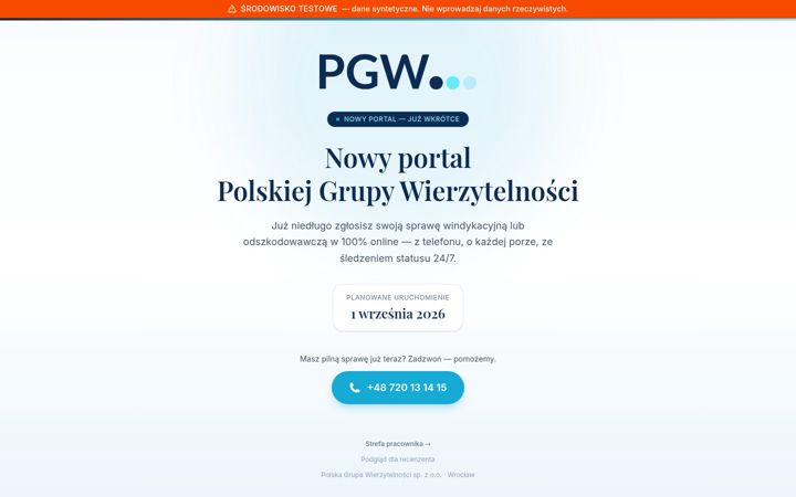 Captura de pantalla de e-pgw.pl