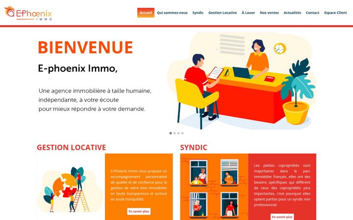 Screenshot of e-phoenix-immo.fr