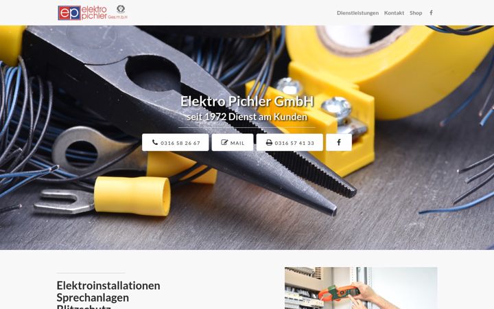 Skærmbillede af e-pichler.at