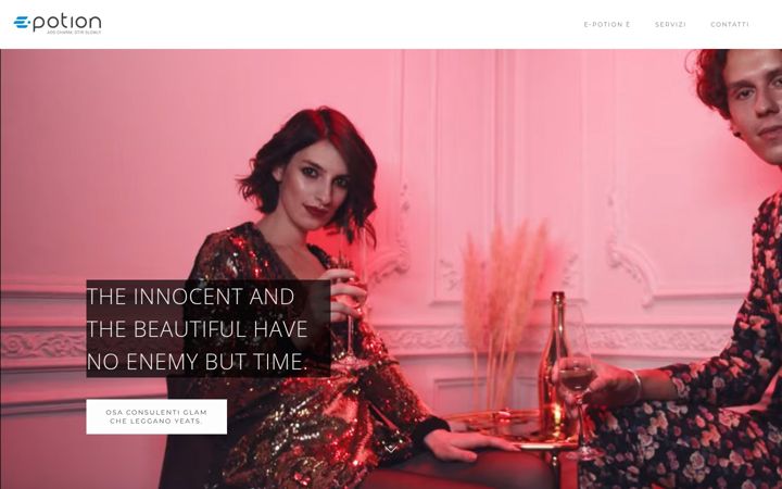 Snímek obrazovky e-potion.com